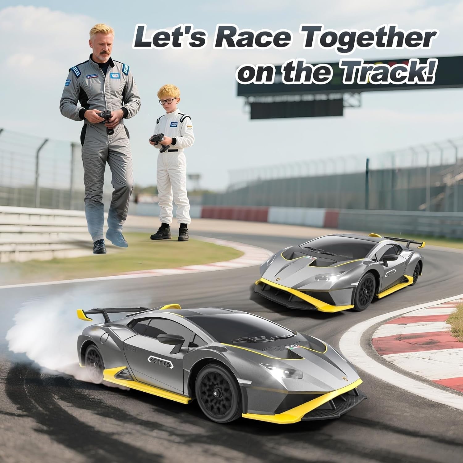 RC Drift Car 1:18 4WD 35KM/H High-Speed Remote Control Racing Car