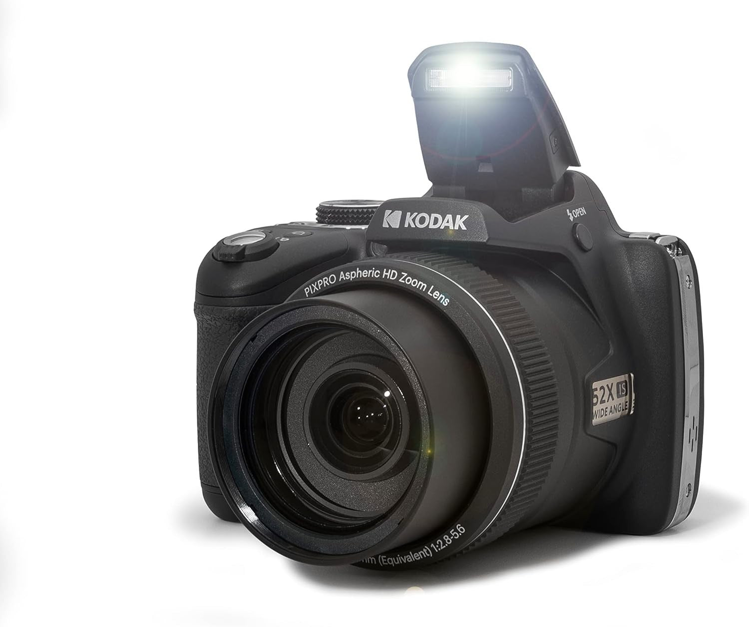16MP Bridge Camera 52X Optical Zoom Full HD Video LCD Stabilized Camera