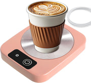 USB Coffee Mug Warmer 55°C Aluminum Heat Plate Pink