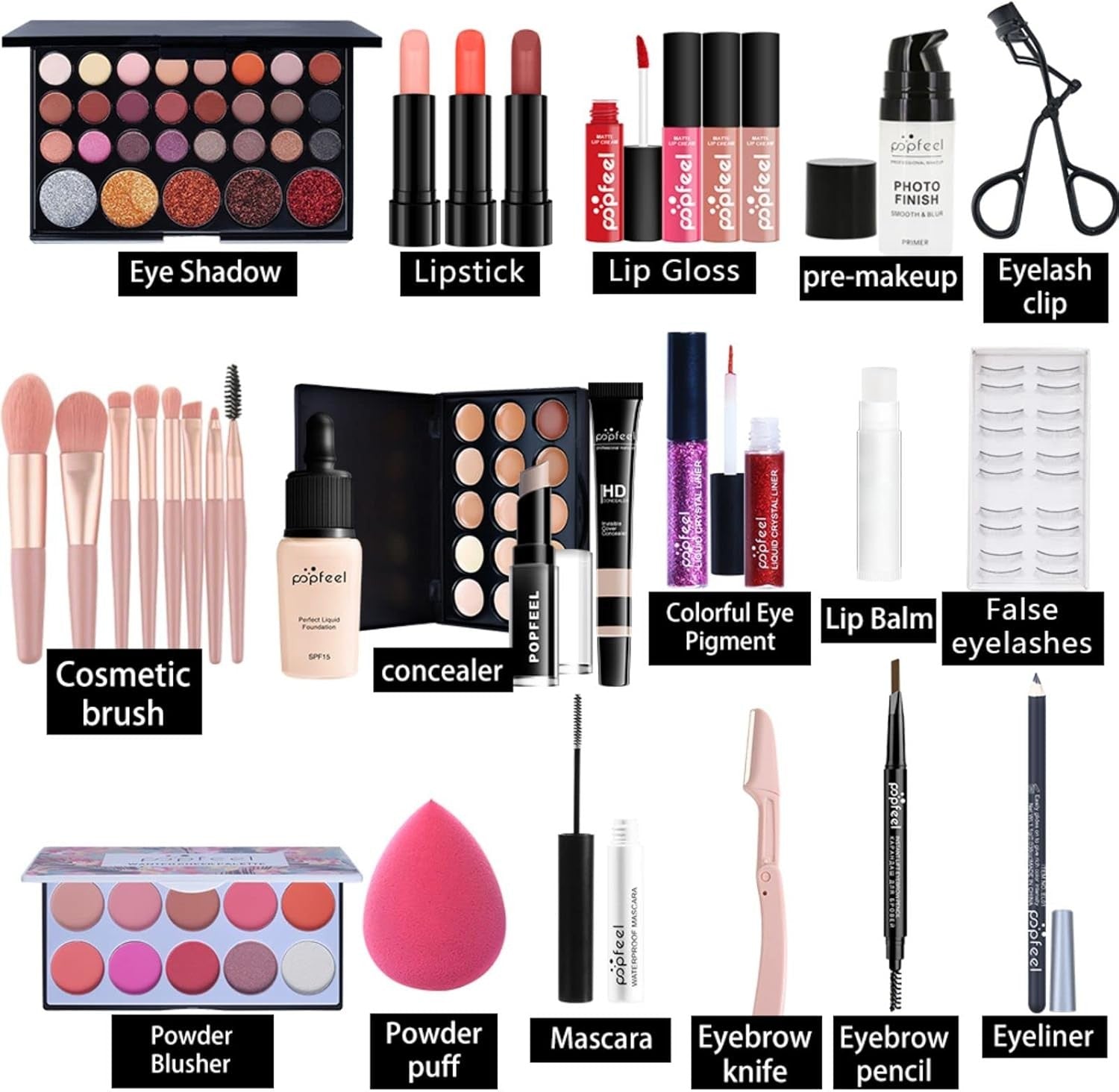 Beauty Advent Calendar 2025 Makeup Gift Set Full Cosmetic Kit