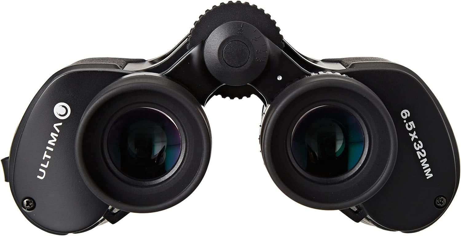 6.5x32 Compact Binoculars Wide-Angle HD Optics Waterproof Travel Viewing