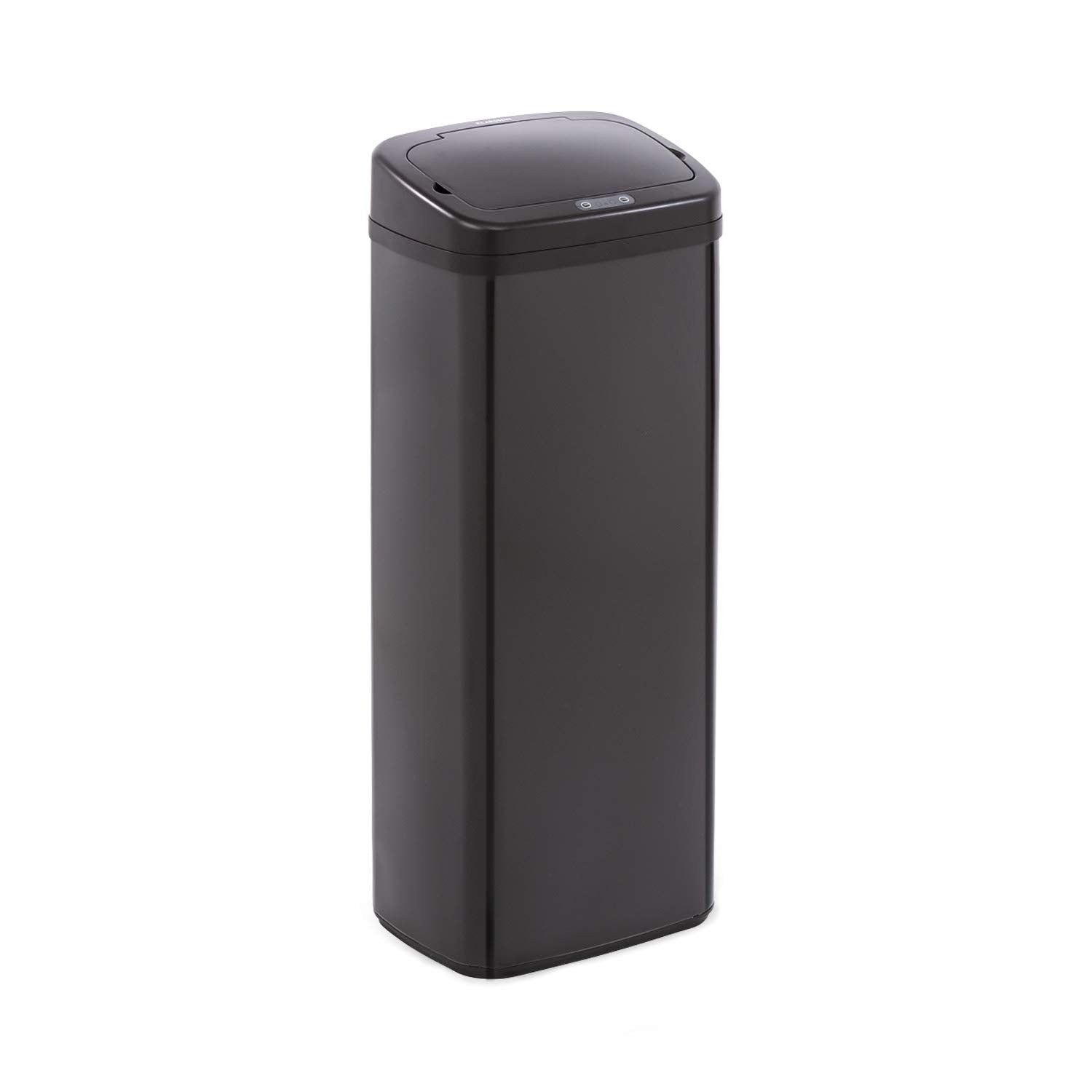 50L Motion Sensor Kitchen Bin Black Touchless Soft Close