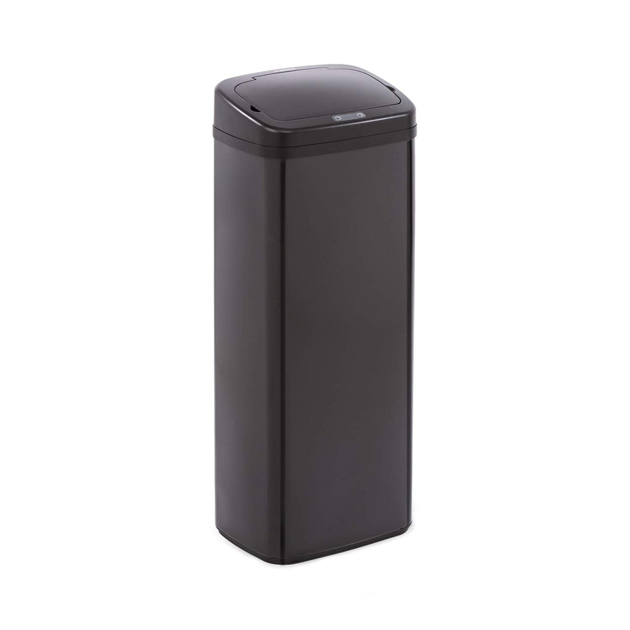 50L Motion Sensor Kitchen Bin Black Touchless Soft Close