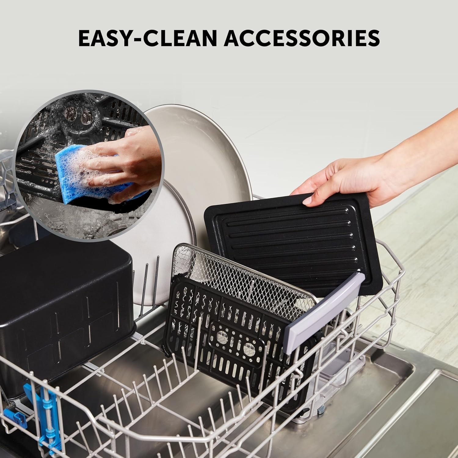 11L Digital Dual Zone Air Fryer Oven | Large Mesh Tray | 12-Way Cooking | Energy
