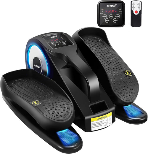 Under Desk Electric Elliptical Pedal Exerciser Quiet Seated Leg Trainer