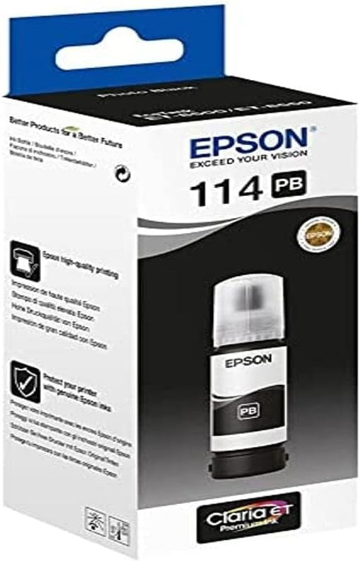 White A4 Wi-Fi Photo Ink Tank Printer with 2 Years Ink & Photo Black