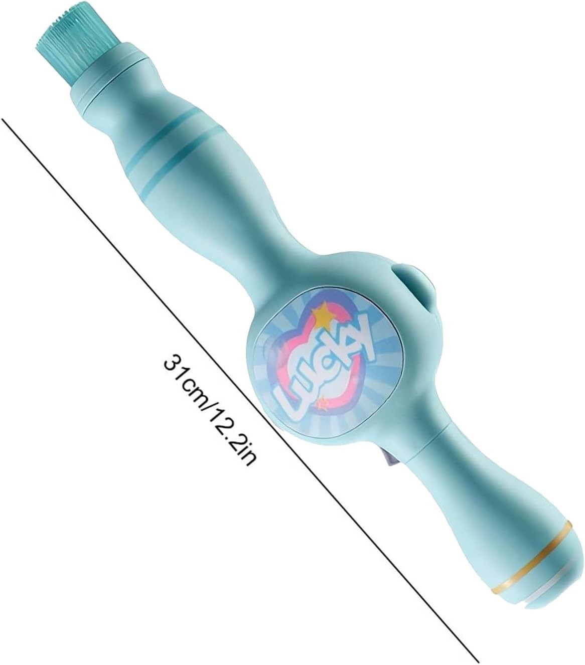Smoke Bubble Wand Fog Effect Magic Bubble Gun Toy Blue