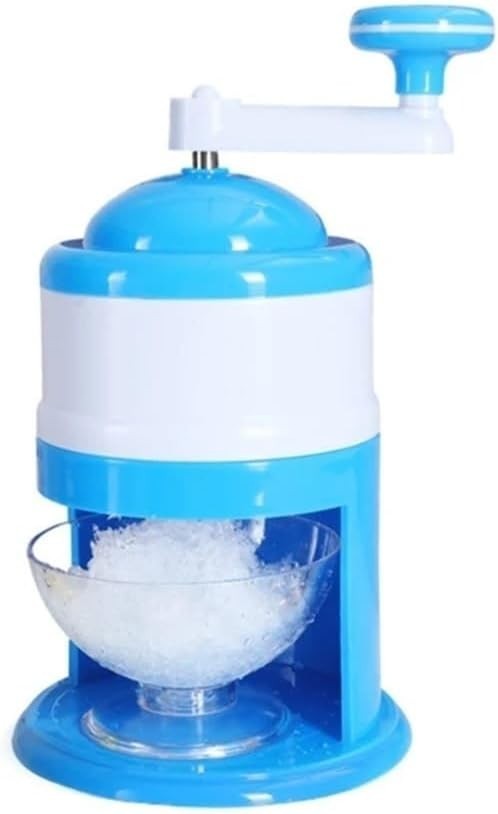Manual Ice Crusher Slush Maker Hand Crank Shaved Ice Machine Home Use