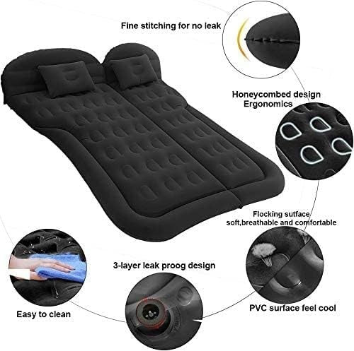 SUV Air Mattress Inflatable Car Bed w/ Electric Pump Camping Travel Pad