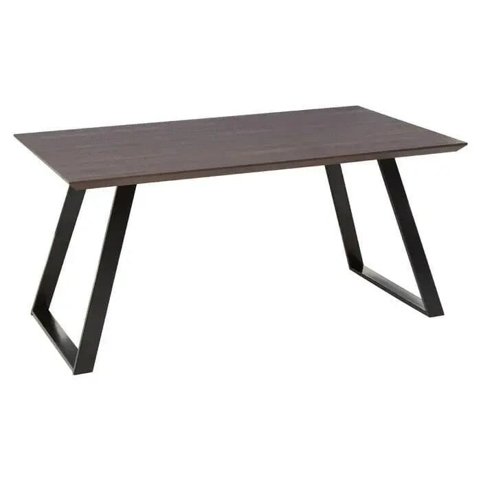 7PC Grey Dining Table Set with Upholstered Chairs – Modern Rectangular