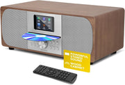 CD Player DAB+ FM Radio Bluetooth HiFi Stereo System 100W Speakers