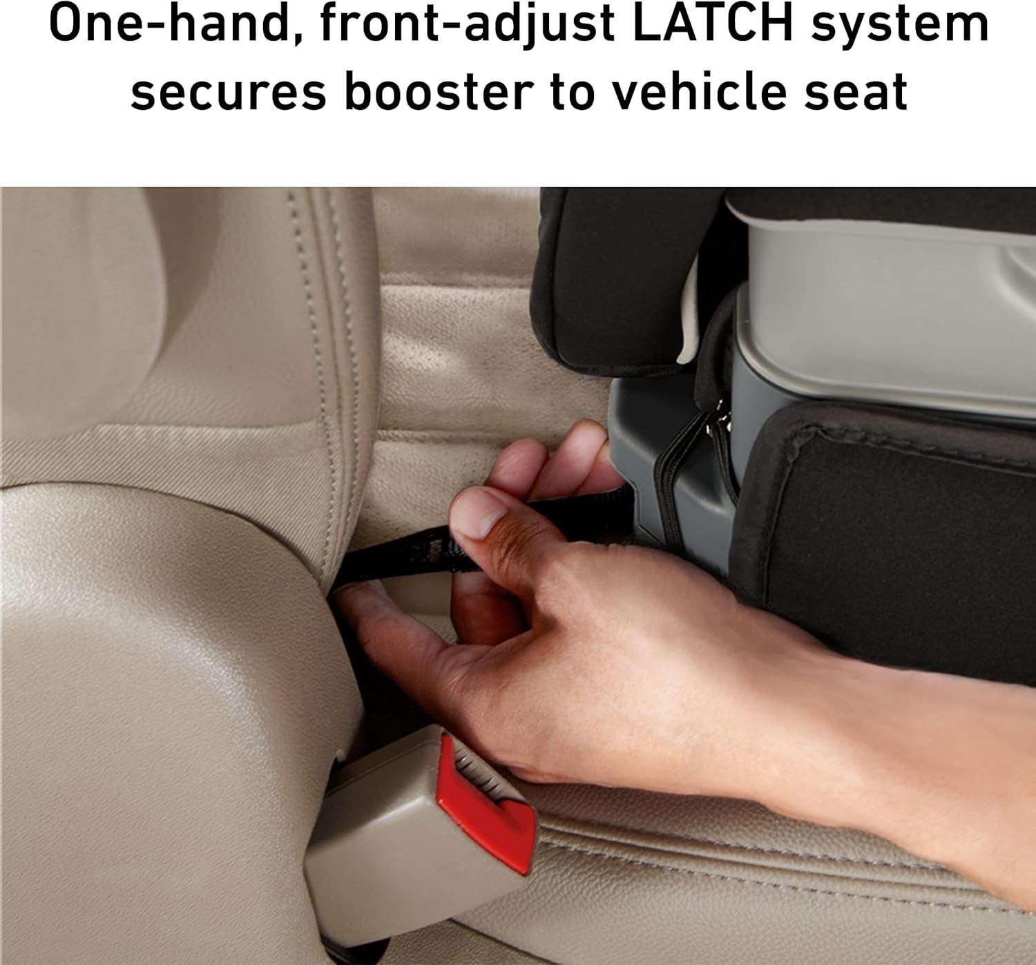 Highback Booster Car Seat with LATCH 2-in-1 Convertible Kids Seat