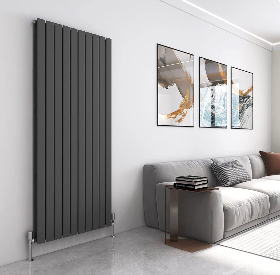 Double Panel Radiator 1800x680mm Anthracite Modern Wall Heater