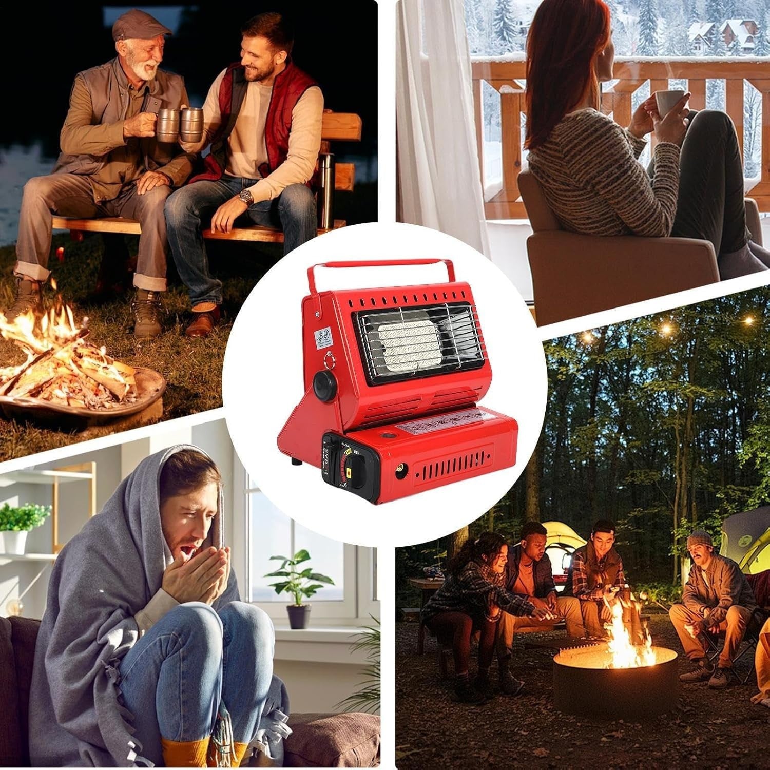 Portable Camping Tent Heater – Safe, Energy Efficient, Compact Heater