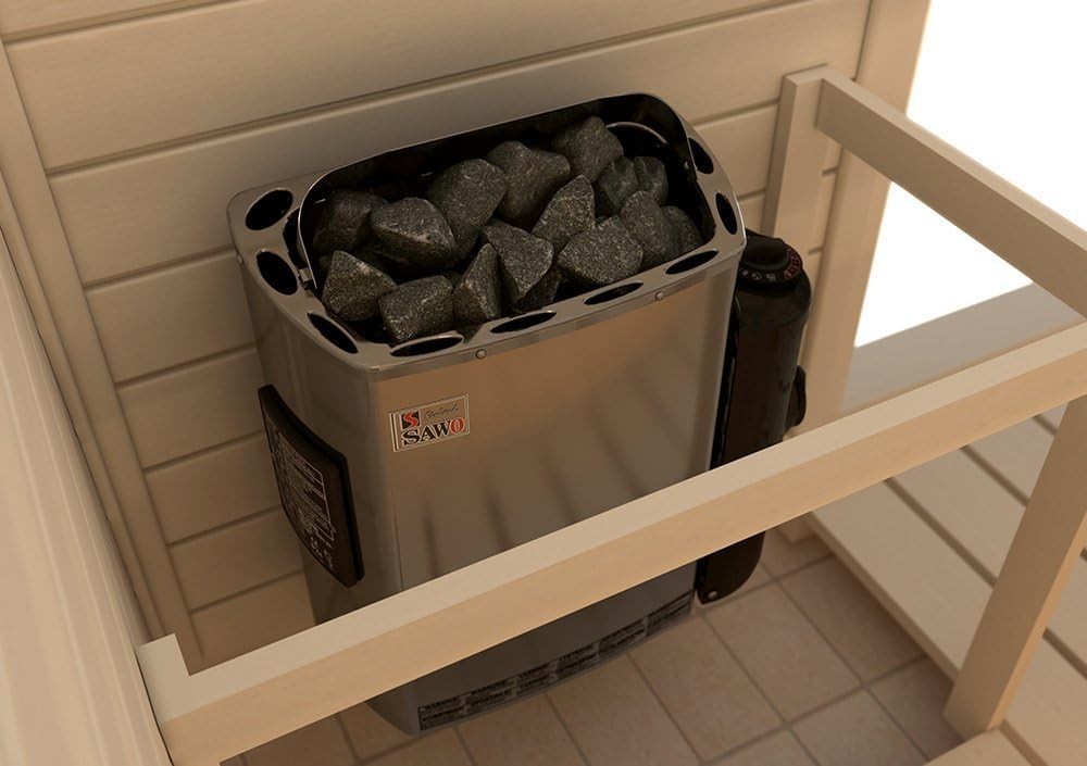 Mini Trendline Sauna Heater 3.6kW | Compact Wall-Mounted Electric Sauna Stove