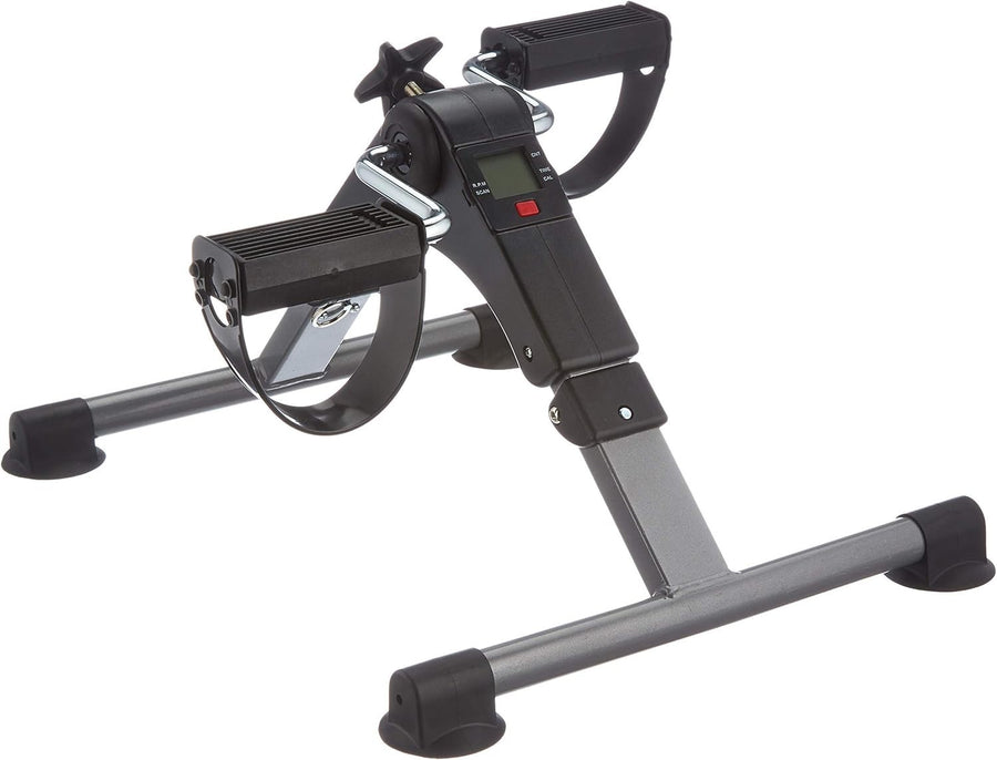 Portable Pedal Exerciser Rehab Trainer Digital Display Adjustable