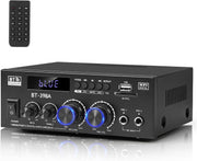 900W Bluetooth Stereo Amplifier 2 Channel Optical Coax FM