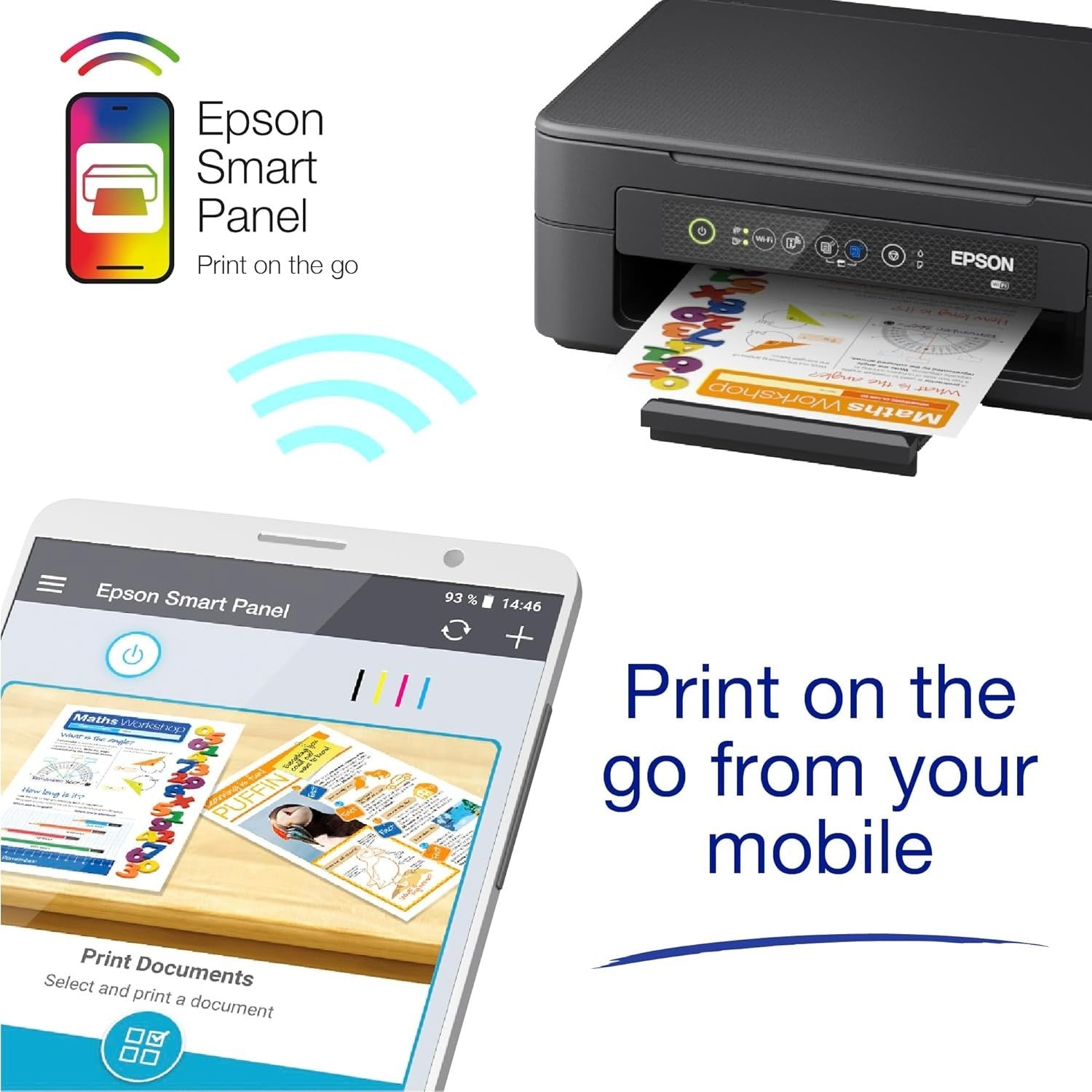 Expression Home XP-2200 3-in-1 Ink Printer Scanner Copier WiFi A4