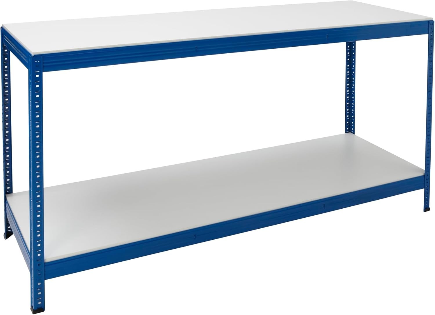 1400mm Industrial Workbench 300kg Load Chipboard Top with Adjustable Shelf