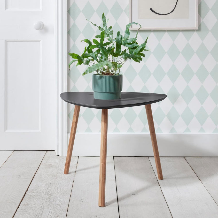 Triangular Side Table 55x55x45 cm | Occasional & Coffee Table Scandi Style