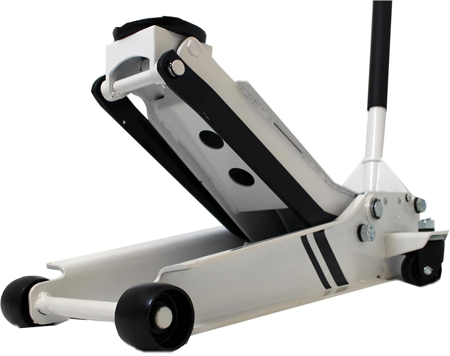 2.5 Ton Ultra Low Profile Trolley Jack 80–515mm Rocket Lift Twin Piston