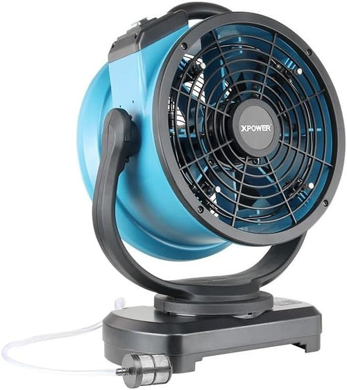 Heavy Duty Outdoor Misting Fan 100W – Oscillating Cooling for Patio & Camping
