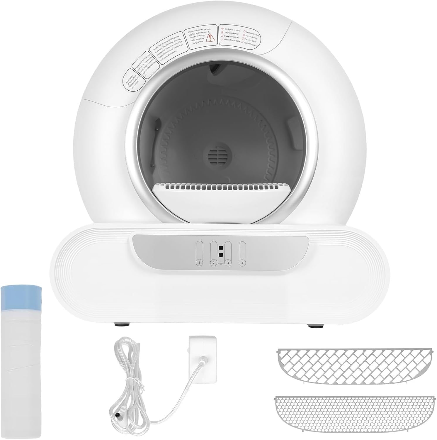 Self Cleaning Cat Litter Box App Control Auto Odor Removal Smart XL