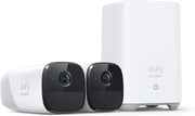 2K Wireless Security Camera System 2 Cam Kit 365 Day Battery IP67