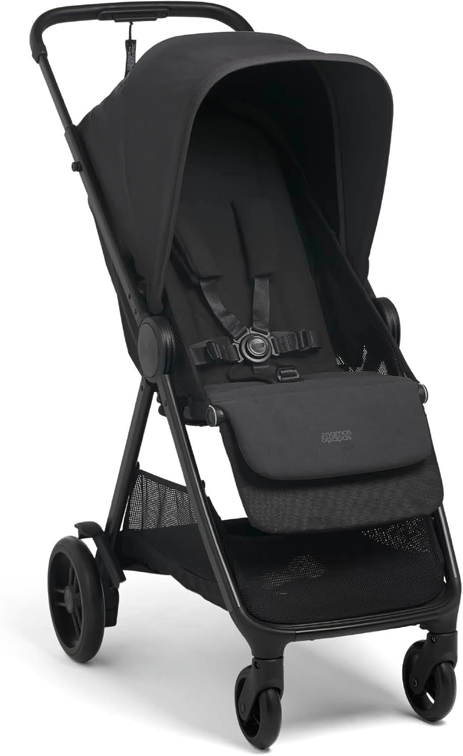 Lightweight Baby Travel Stroller Liquorice Compact Fold Lie-Flat Seat Newborn