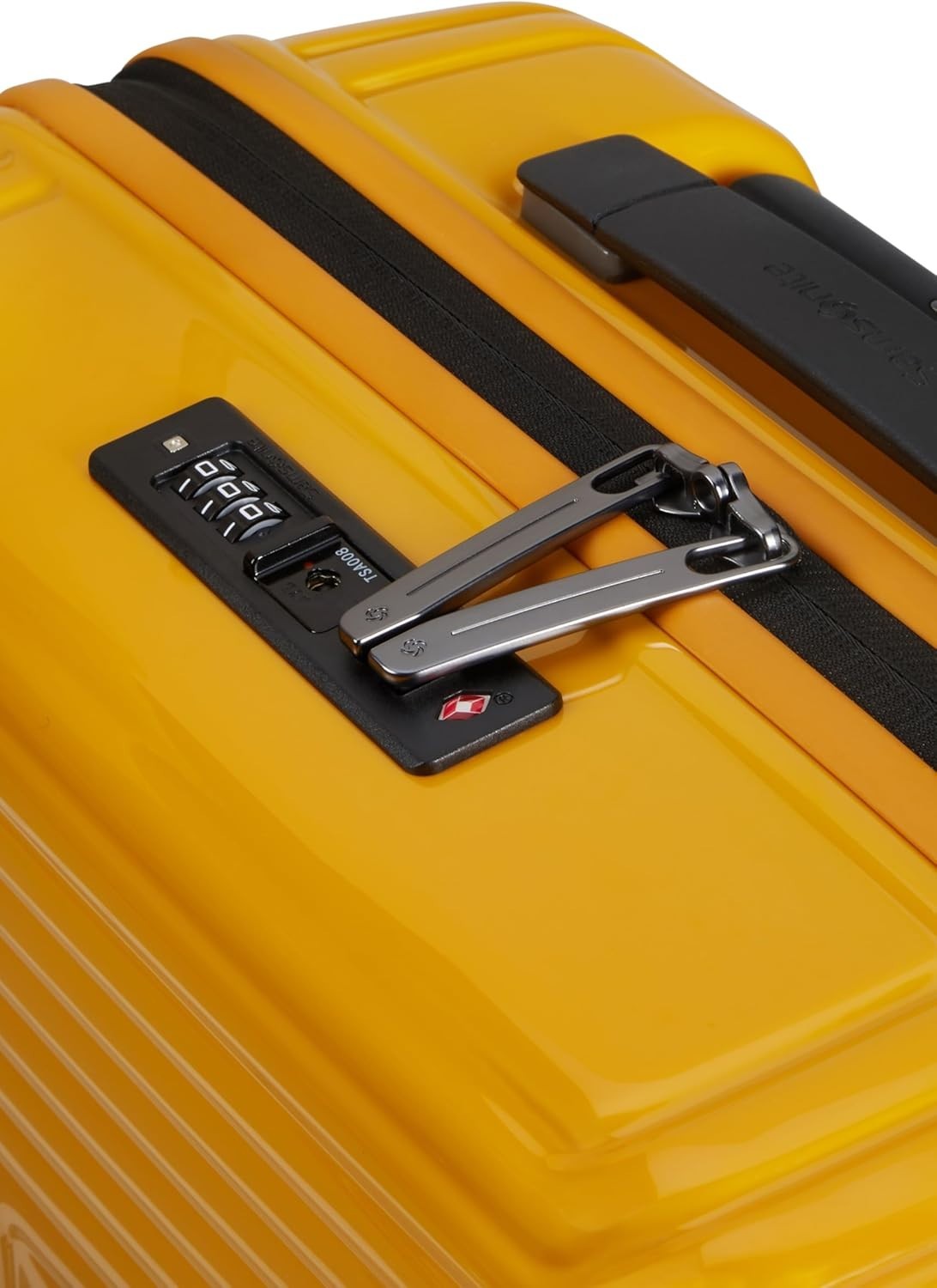 55cm Cabin Spinner Suitcase Polycarbonate Hard Shell TSA Lock Quiet Wheels