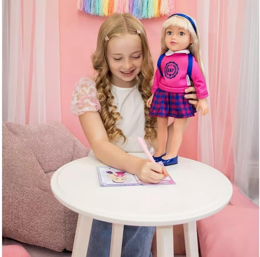 46cm School Fashion Doll Outfit Diary Gift Box Play Set
