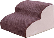 AHWAO 2-Step Dog Stairs Small Dogs & Puppies Sofa Ramp Non-Slip