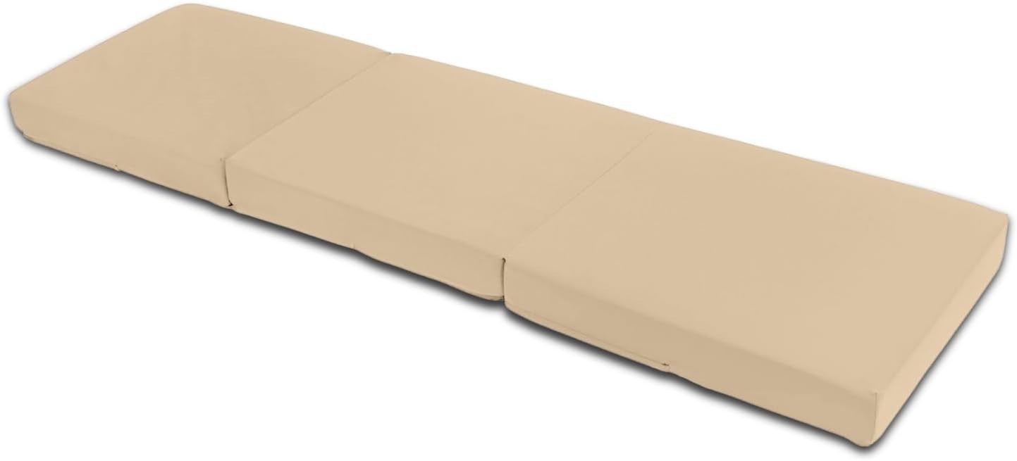 Foldable Foam Futon Bed Chair for Adults Kids | Compact, Portable, Multiuse