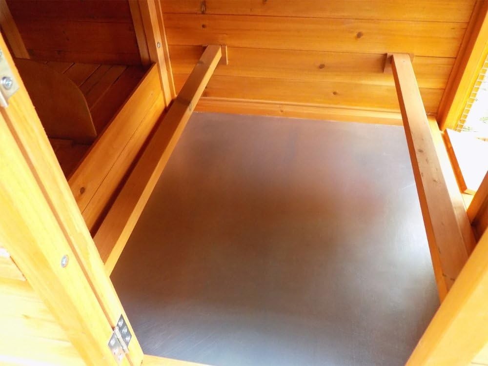 Large Chicken Coop Hen House Hutch with Run Nest Box