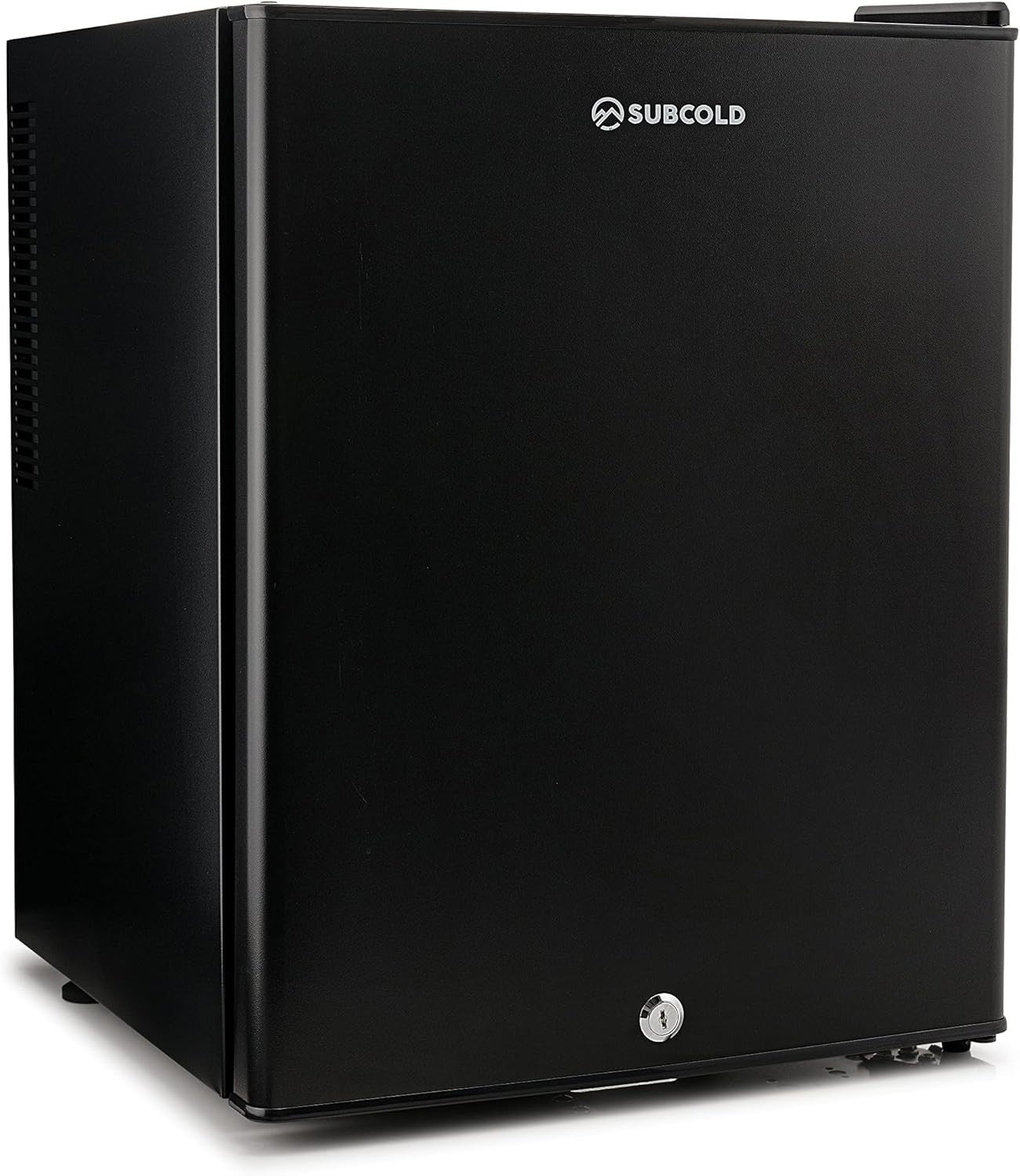 40L Mini Fridge Lockable Quiet Bedroom Hotel Frost Free Black