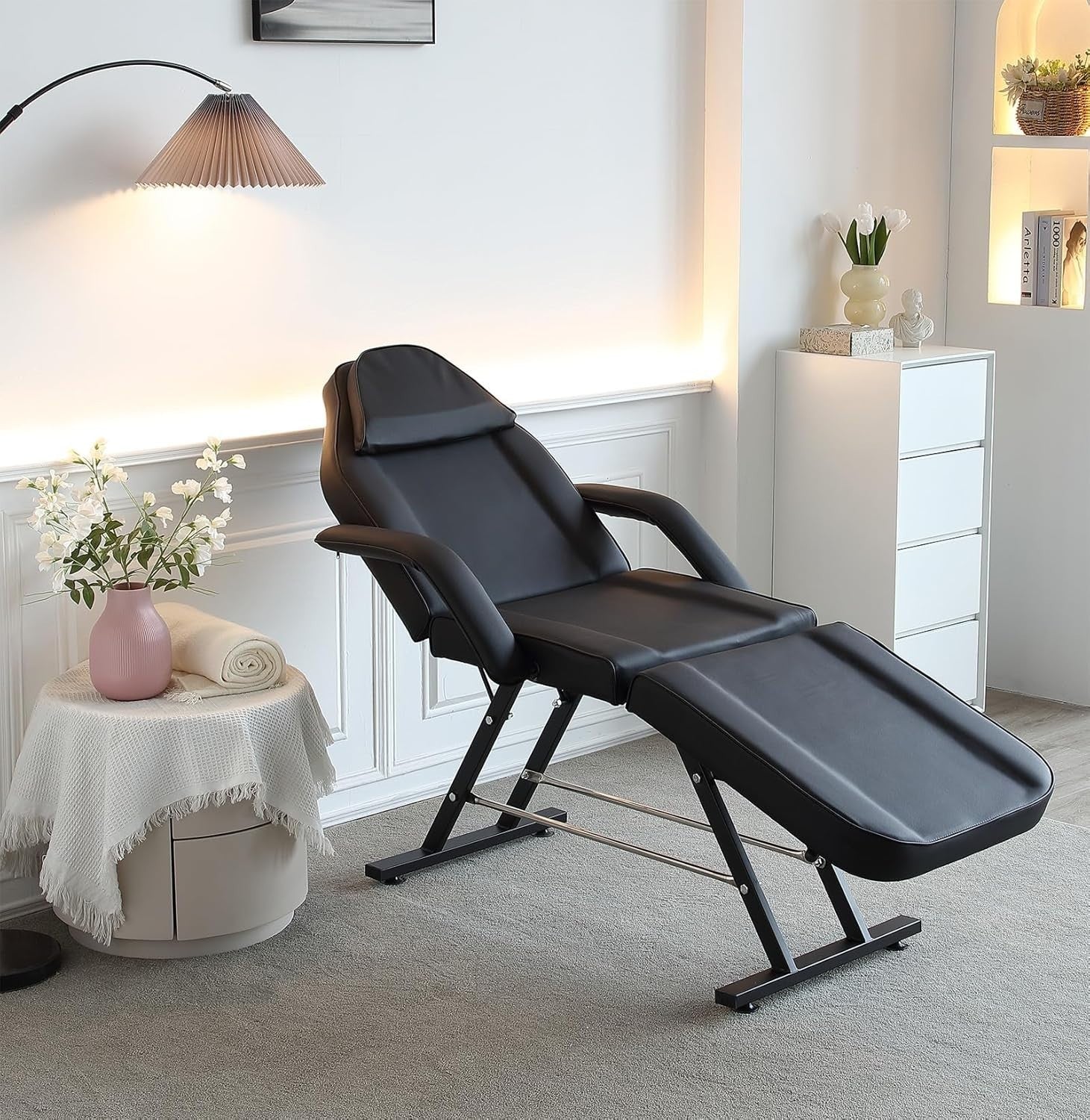 Portable Folding Massage Table Portable Spa Therapy Bed Adjustable Height