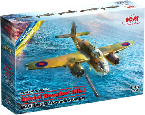 WWII 1:48 Scale Torpedo Bomber Model Kit Military Aircraft Collector Set