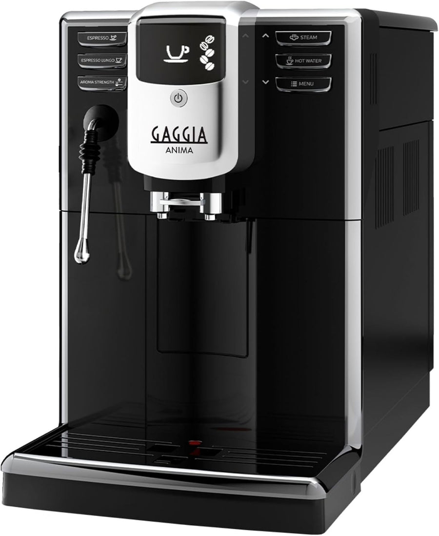 Automatic Bean-to-Cup Espresso Coffee Machine | Pro Steam Wand | 43cm Compact