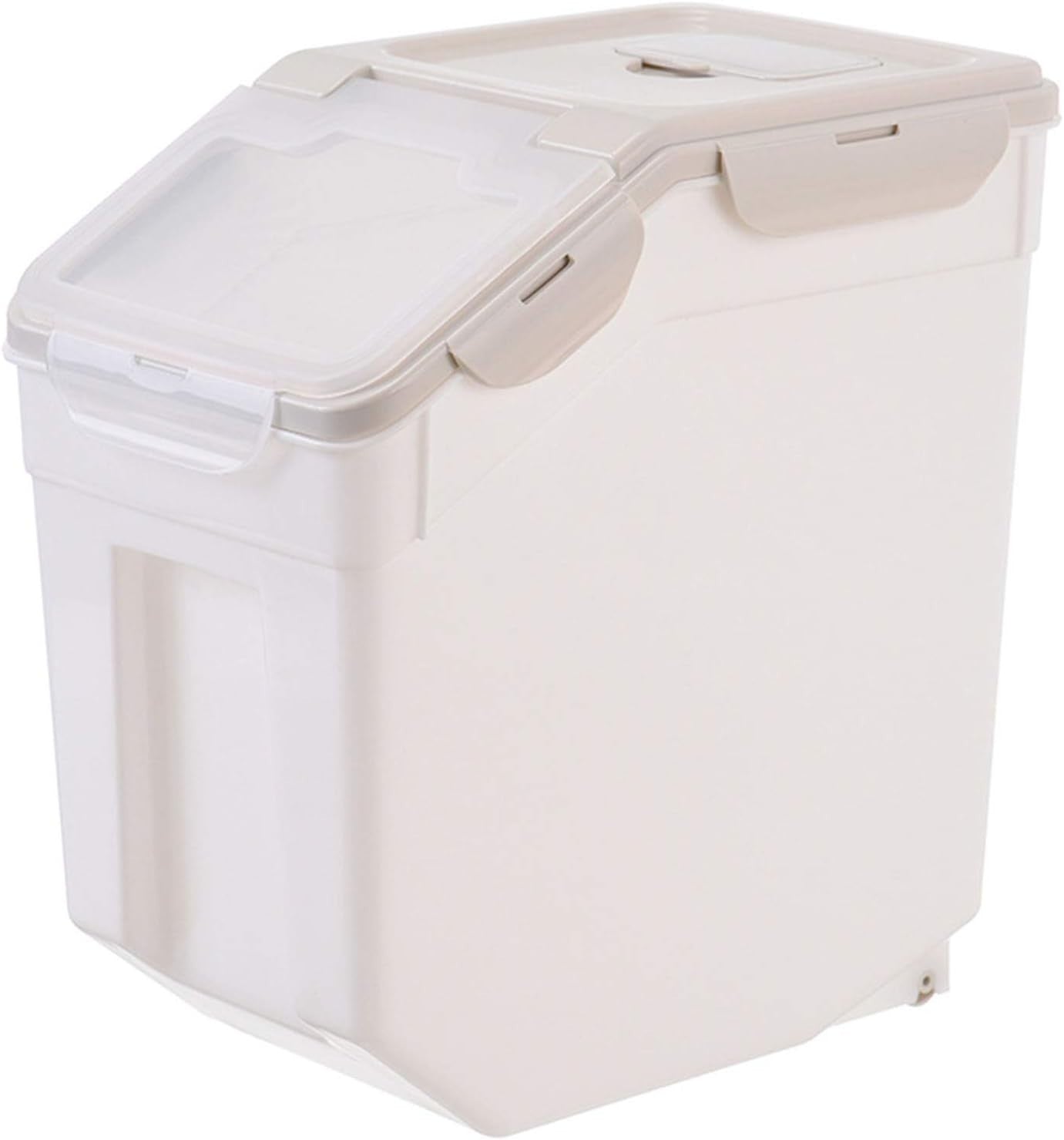 10KG Moistureproof Rice & Grain Storage Canister Airtight Dispenser Bin
