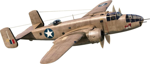WWII B-25 Mitchell 1:72 Plastic Aircraft Model Kit w/Decals & Sprues Set