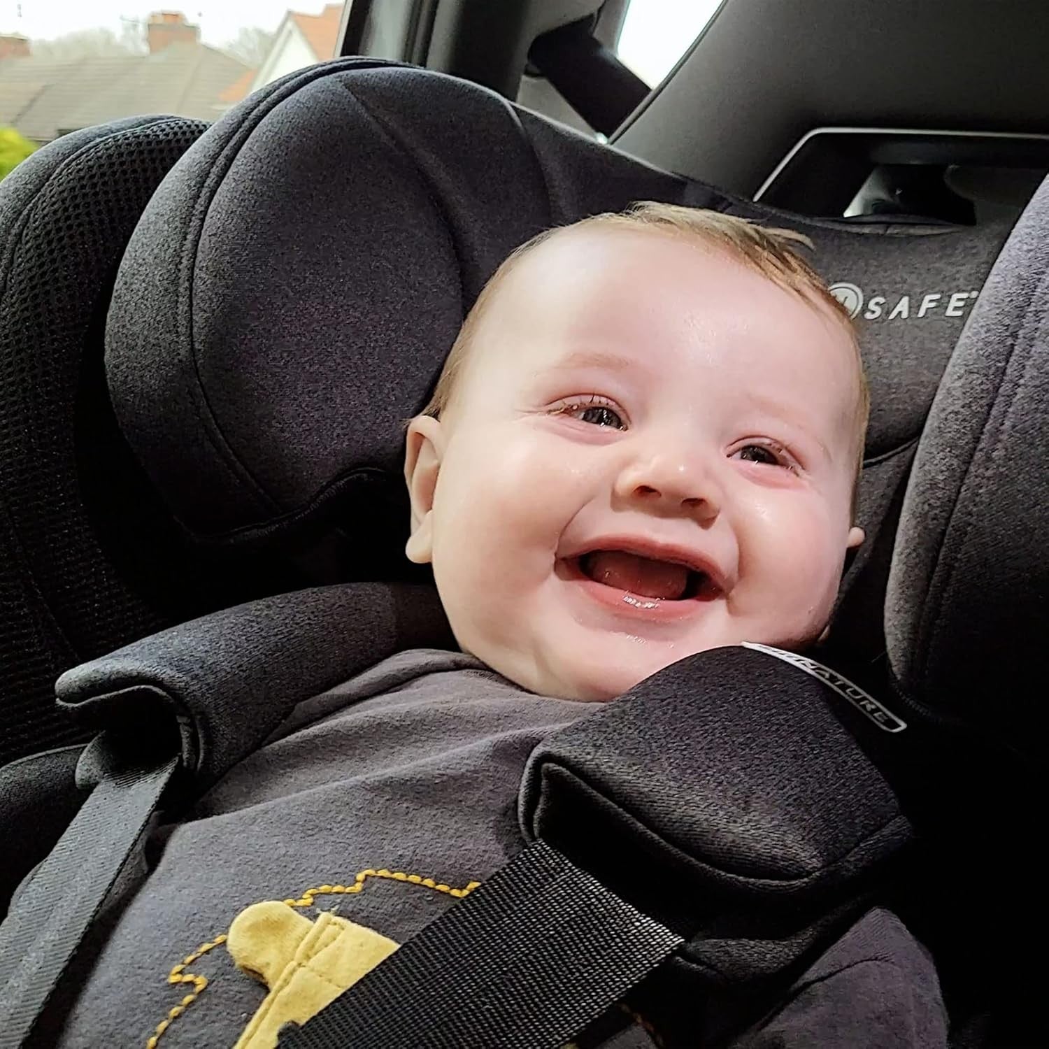 360° Rotating Baby Car Seat ISOFIX Rear & Forward Facing Birth–12 Years