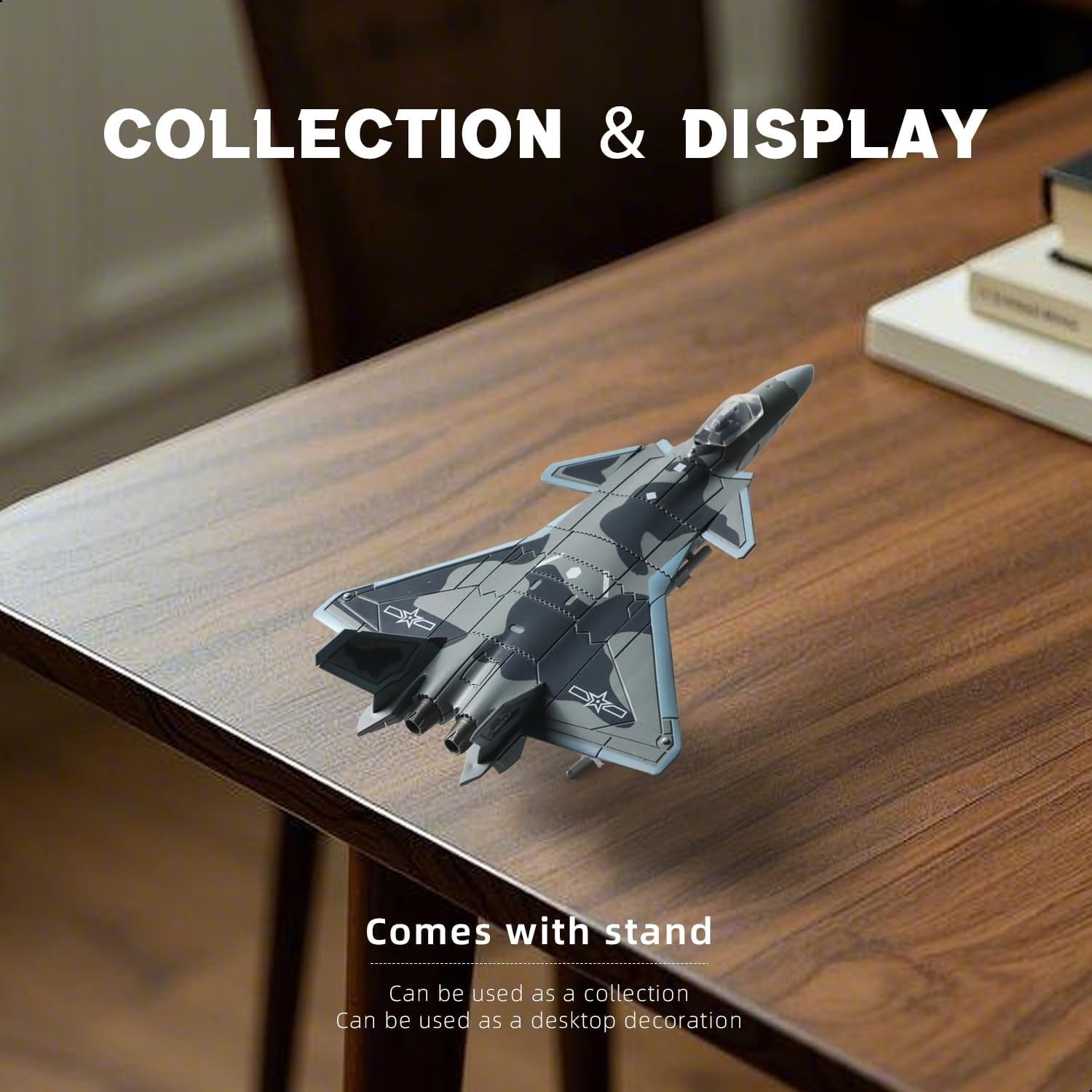 1:100 Scale Military Fighter Jet Model Kit – DIY Assembly, Display, Gift Toy