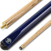 57in Snooker Pool Cue 9.5mm Tip Ash Shaft Centre Joint Gloss 2pc