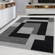 Large Geometric Modern Area Rug Soft Touch Non-Shedding Floor Carpet 120x170cm