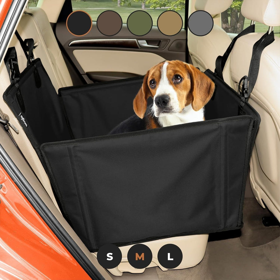 Extra Stable Dog Car Seat Waterproof Booster Bed Back Seat Up to 18kg