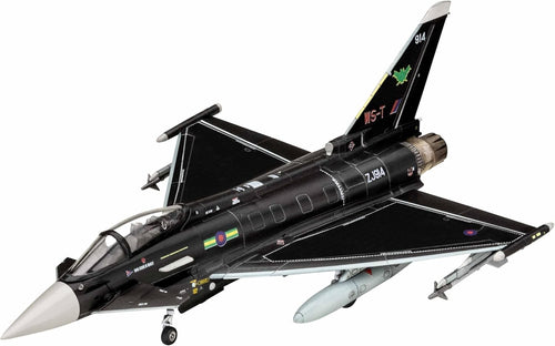 1:144 Scale Unpainted Eurofighter Typhoon RAF Model Kit DIY Plastic Aircraft