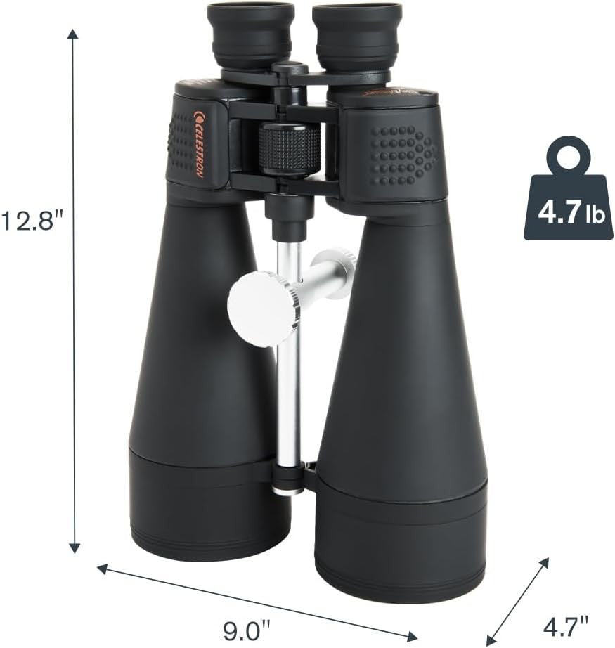 20x80 High Power Binoculars Long Range HD Optics Astronomy Low Light Viewing