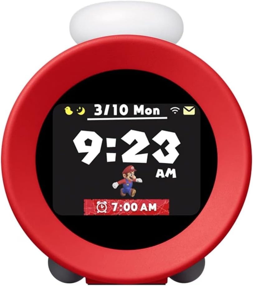 Interactive Game Sound Alarm Clock Digital Bedside Display Motion Sensor