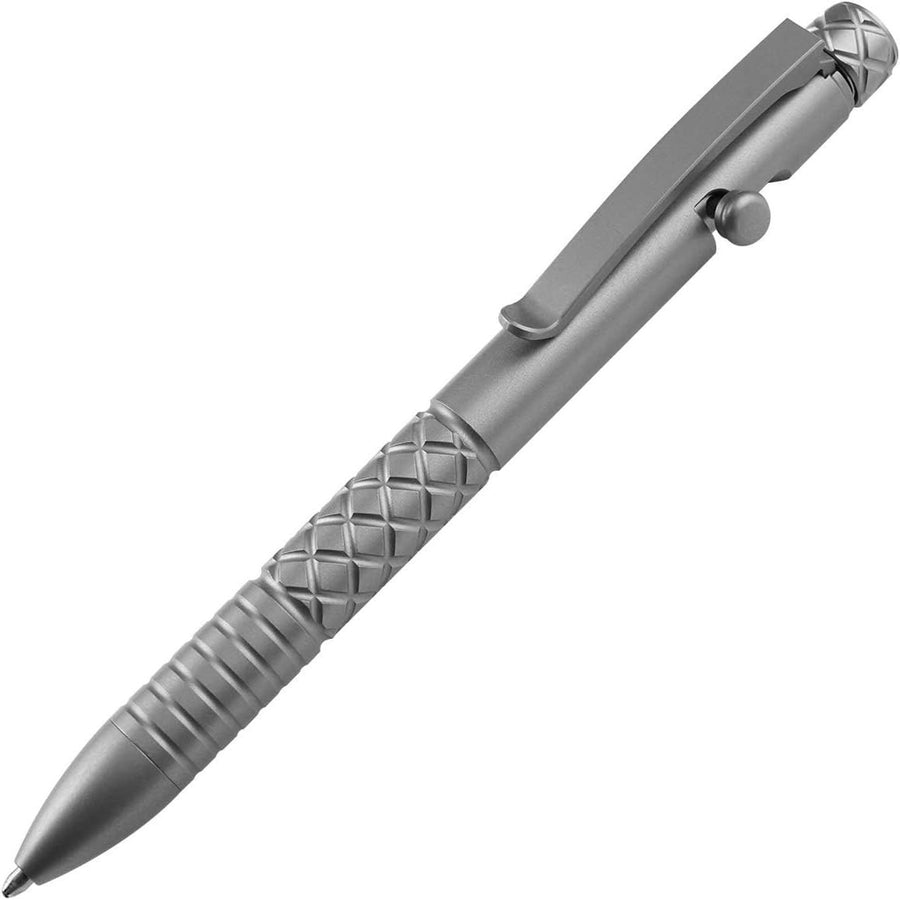 Luxury Titanium Ballpoint Pen Lightweight Retractable Metal Refillable