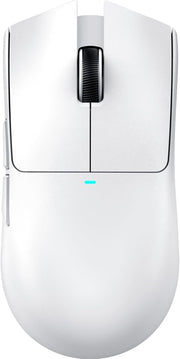 Wireless Gaming Mouse 22000 DPI 65H Battery BT 2.4G USB White